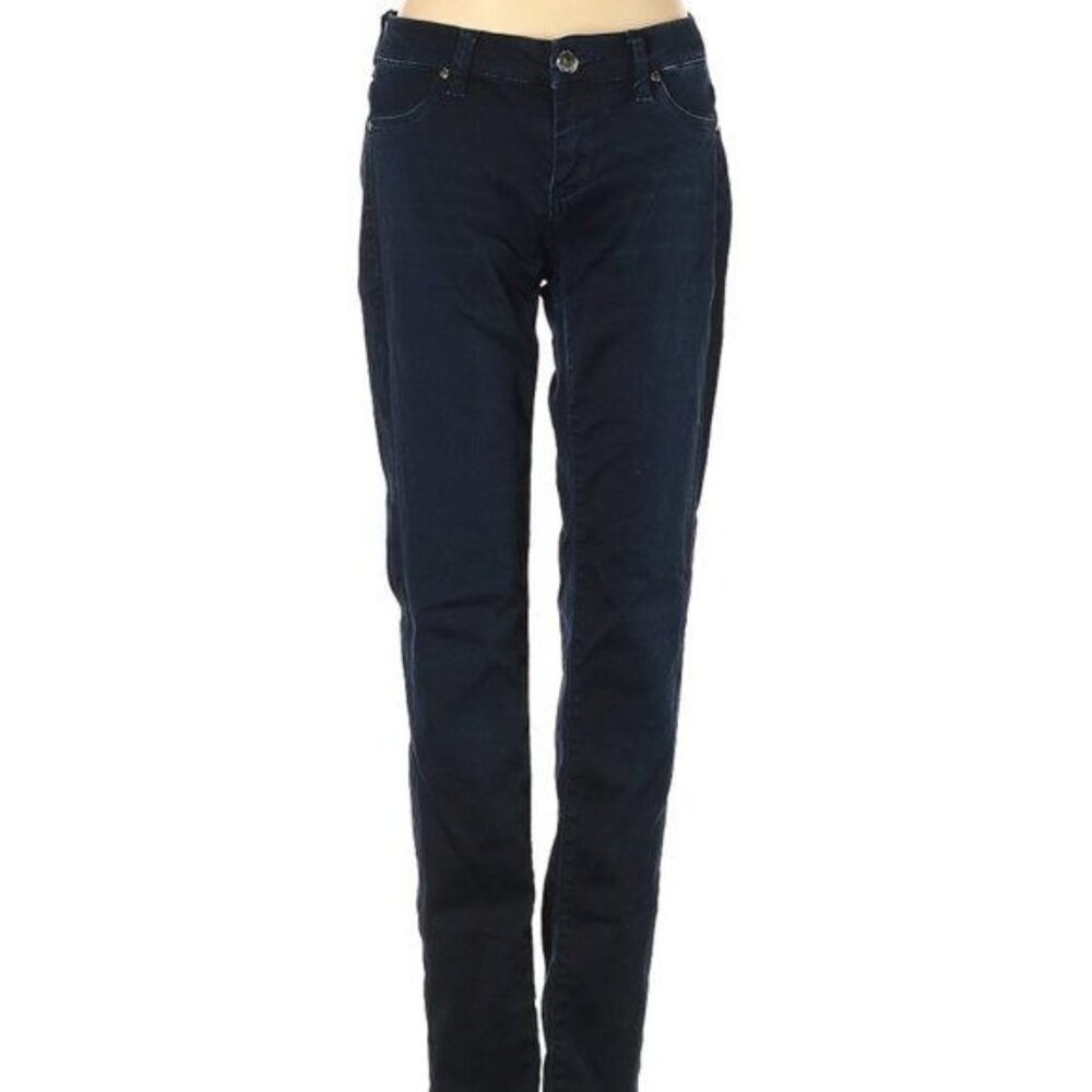 Blank NYC Skinny Cut Low Rise Waist Blue Jeans